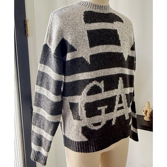 Emporio Armani Other - Emporio Armani Grey GA Print Men's crewneck sweater, XL